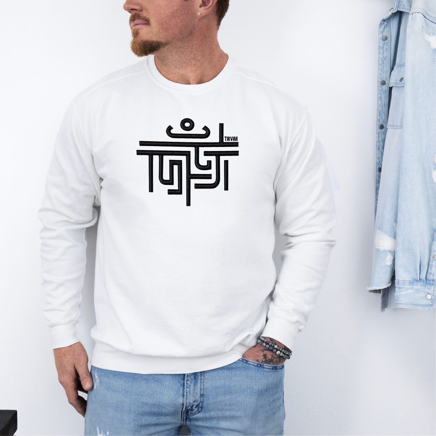 TKV MAZE CREWNECK SWEATSHIRT