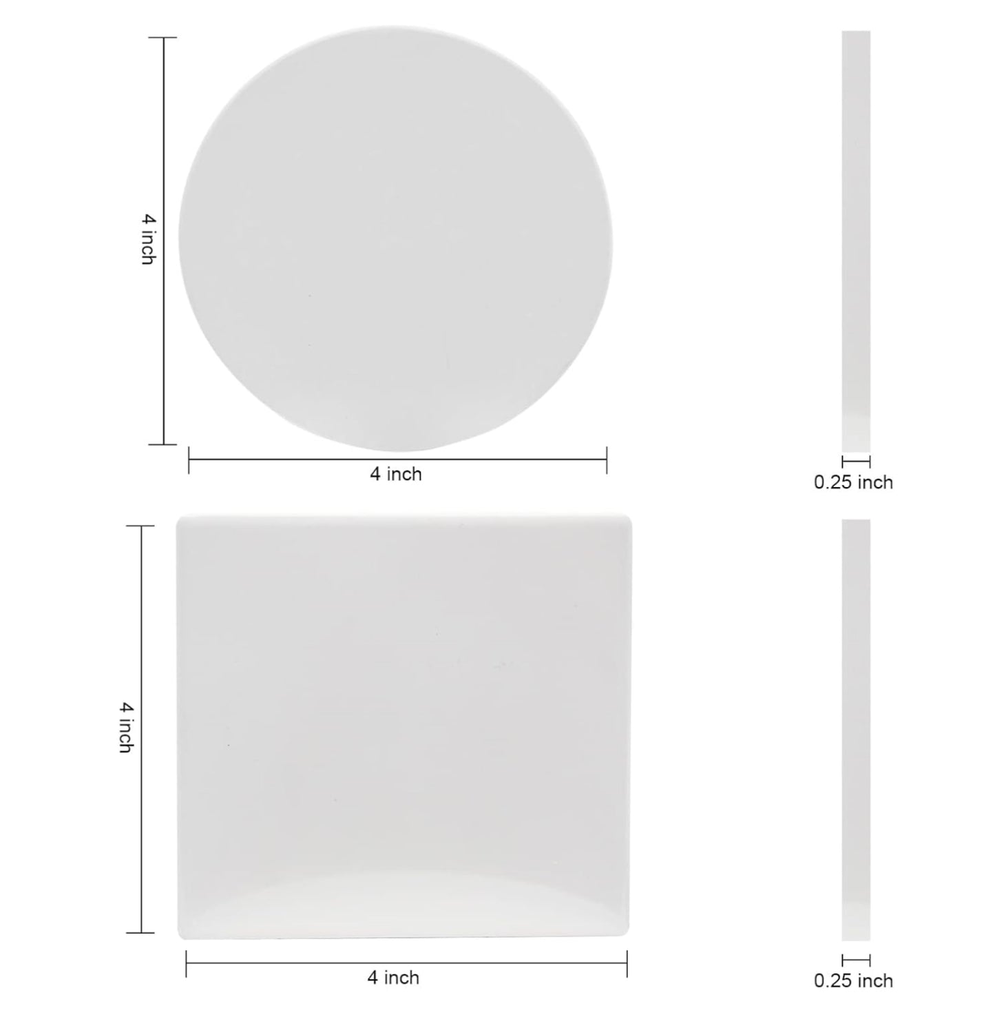 CUSTOM COASTERS (SET OF 12)