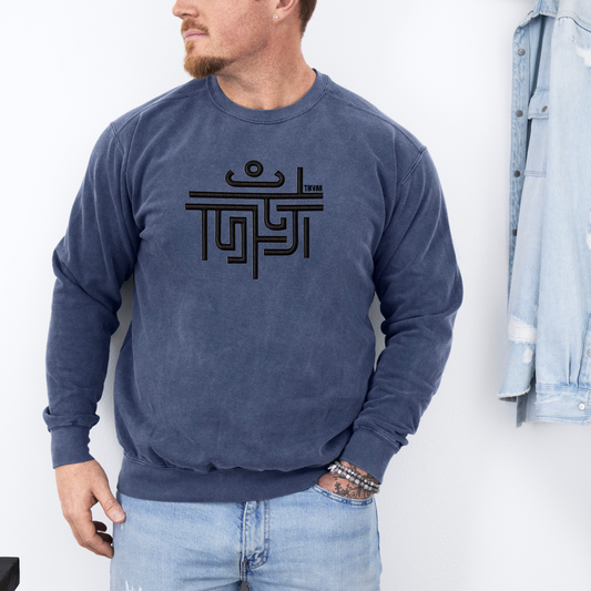 TKV MAZE CREWNECK SWEATSHIRT