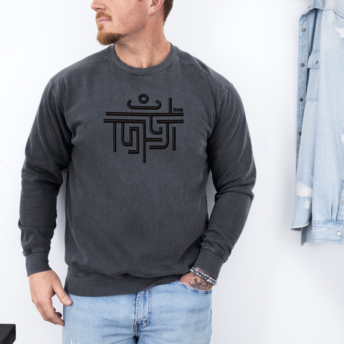 TKV MAZE CREWNECK SWEATSHIRT