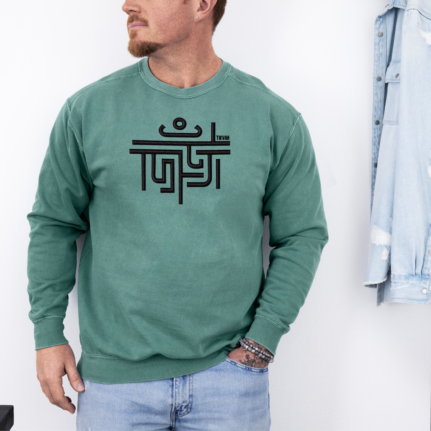 TKV MAZE CREWNECK SWEATSHIRT