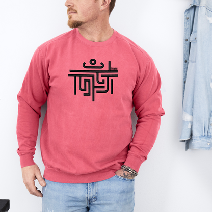 TKV MAZE CREWNECK SWEATSHIRT