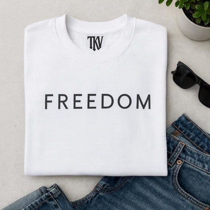 Freedom Tshirt ( In Honor of Charlie Kirk), oversized
